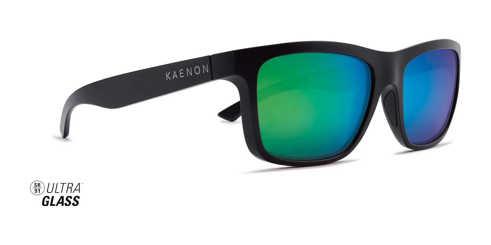 Kaenon CLARKE ULTRA GLASS Sunglasses 199 / Matte Black