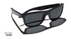 Kaenon CLARKE ULTRA GLASS Sunglasses | Size 56 / Matte Black / Coastal Green