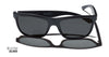 Kaenon CLARKE ULTRA GLASS Sunglasses | Size 56 / Matte Black / Coastal Green