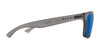 Kaenon CLARKE Sunglasses | Size 56 / Carbon Matte / Ultra Grey 12 Pacific Blue Mirror