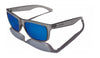 Kaenon CLARKE Sunglasses | Size 56 / Carbon Matte / Ultra Grey 12 Pacific Blue Mirror