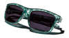 Kaenon CLARKE Sunglasses | Size 56 / Carbon Matte / Ultra Grey 12 Pacific Blue Mirror