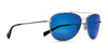 Kaenon DRIVER Sunglasses | Size 60 / Gunmetal / Ultra Grey 12 Pacific Blue Mirror
