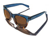 Kaenon LIDO Sunglasses | Size 56 / Champagne / Brown 12