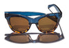 Kaenon LIDO Sunglasses | Size 56 / Champagne / Brown 12