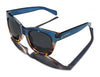 Kaenon LIDO Sunglasses | Size 56 / Deep Purple Tortoise / Brown 12
