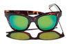 Kaenon LIDO Sunglasses | Size 56 / Champagne / Brown 12