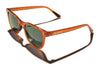 Kaenon MORRO Sunglasses | Size 51 / Caramel / Green 12