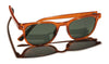Kaenon MORRO Sunglasses | Size 51 / Caramel / Green 12