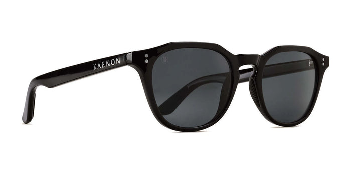 Kaenon PACIFICA Sunglasses | Size 48 / Gloss Black / Grey 12