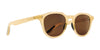Kaenon PACIFICA Sunglasses | Size 48 / Ivory / Brown 12