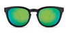 Kaenon STRAND Sunglasses | Size 51 / Matte Black / Brown 12 Coastal Green Mirror
