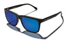 Kaenon VENICE Sunglasses | Size 56 / Matte Black / Brown 12 Coastal Green Mirror