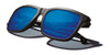 Kaenon VENICE Sunglasses | Size 56 / Matte Black / Brown 12 Coastal Green Mirror