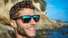 Kaenon VENICE Sunglasses | Size 56 / Matte Black / Brown 12 Coastal Green Mirror