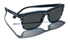 Kaenon VENICE Sunglasses | Size 56 / Matte Black / Brown 12 Coastal Green Mirror