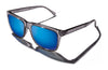 Kaenon VENICE Sunglasses | Size 56 / Matte Black / Brown 12 Coastal Green Mirror