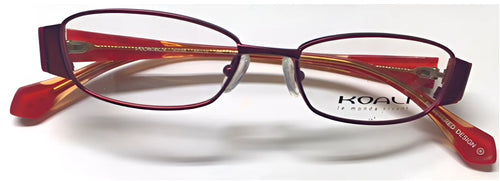 Koali 6314K Eyeglasses / Matte Hot Pink / Size M