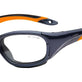 Navy Blue / Orange