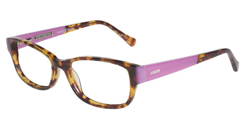 Lucky Brand Porter Eyeglasses / Size 53 / Havana
