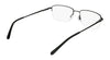 Marchon NYC 2016 Eyeglasses | Size 55 / Satin Black