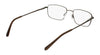 Marchon NYC 2015 Eyeglasses | Size 54 / Dark Brown
