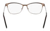 Marchon NYC 4009 Eyeglasses | Size 53 / Matte Black/Gold