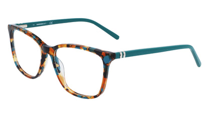 Marchon NYC M-5015 Eyeglasses Tortoise With Teal
