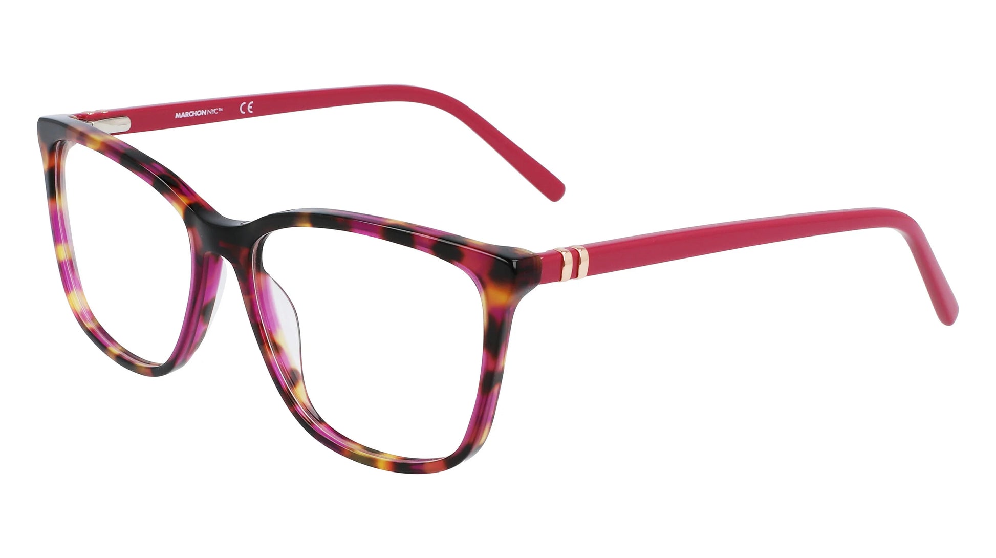 Marchon NYC M-5015 Eyeglasses Tortoise With Rose