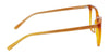 Marchon NYC 5507 Eyeglasses / Amber Crystal/Horn / Size 51