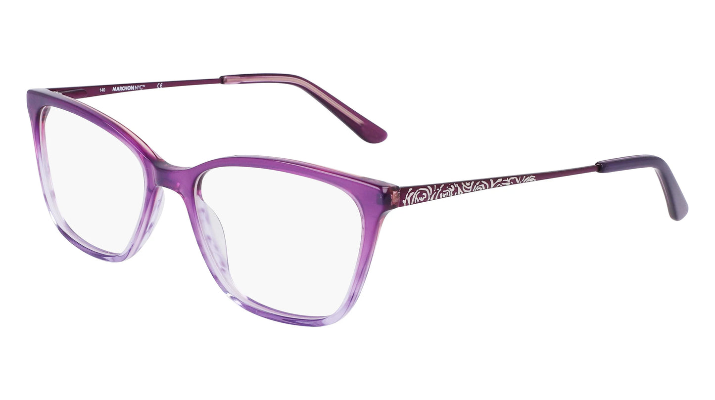 Marchon NYC M-5017 Eyeglasses Purple Gradient