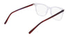 Marchon NYC 5507 Eyeglasses / Amber Crystal/Horn / Size 51