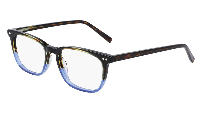 Marchon NYC 3509 Eyeglasses | Size 51 / Tortoise / Blue Gradient