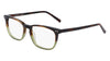 Marchon NYC 3509 Eyeglasses | Size 51 / Tortoise / Green Gradient