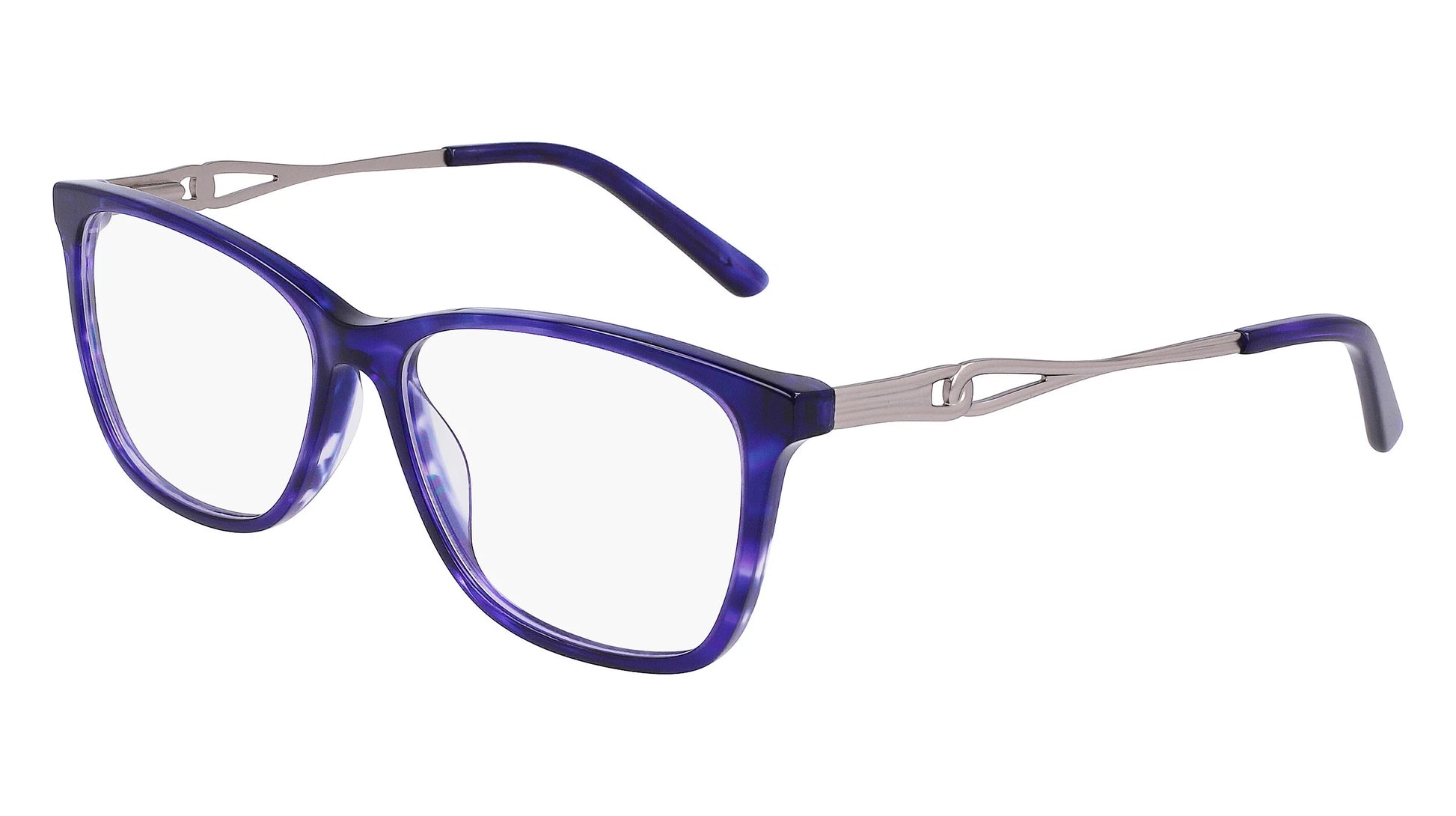 Marchon NYC M-5020 Eyeglasses Blue Horn