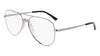 Marchon NYC M-9008 Eyeglasses | Size 55 / Shiny Gunmetal