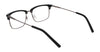 Marchon NYC 2028 Eyeglasses | Size 54 / Black/Matte Gun