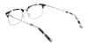 Marchon NYC 2028 Eyeglasses | Size 54 / Black/Matte Gun