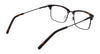 Marchon NYC 2028 Eyeglasses | Size 54 / Black/Matte Gun
