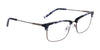 Marchon NYC 2028 Eyeglasses | Size 54 / Black/Matte Gun