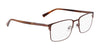 Marchon NYC 2030 Eyeglasses | Size 53 / Matte Brown