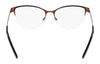 Marchon NYC 4022 Eyeglasses | Size 55 / Matte Bordeaux