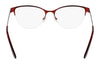 Marchon NYC 4022 Eyeglasses | Size 55 / Matte Bordeaux