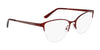 Marchon NYC 4022 Eyeglasses | Size 55 / Matte Bordeaux