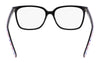 Marchon NYC 5022 Eyeglasses | Size 53 / Black/Lilac Mosaic