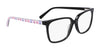 Marchon NYC 5022 Eyeglasses | Size 53 / Black/Lilac Mosaic