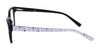 Marchon NYC 5023 Eyeglasses / Black/Blue Mosaic / Size 53