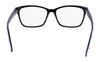 Marchon NYC 5023 Eyeglasses / Black/Blue Mosaic / Size 53