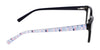 Marchon NYC 5023 Eyeglasses / Black/Blue Mosaic / Size 53