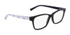 Marchon NYC 5023 Eyeglasses / Black/Blue Mosaic / Size 53